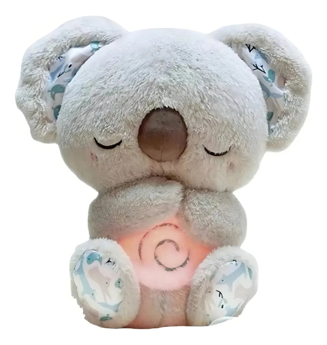 Koala De Juguete Que Respira,alivia La Ansiedad Consonido Color Gris