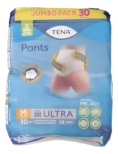 Tena Pants Ultra Talla M X 30 U Mediano