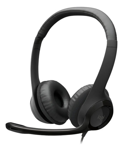 Logitech H390, Diadema Usb / Mic Sin Ruido Y Controles Cable Negro