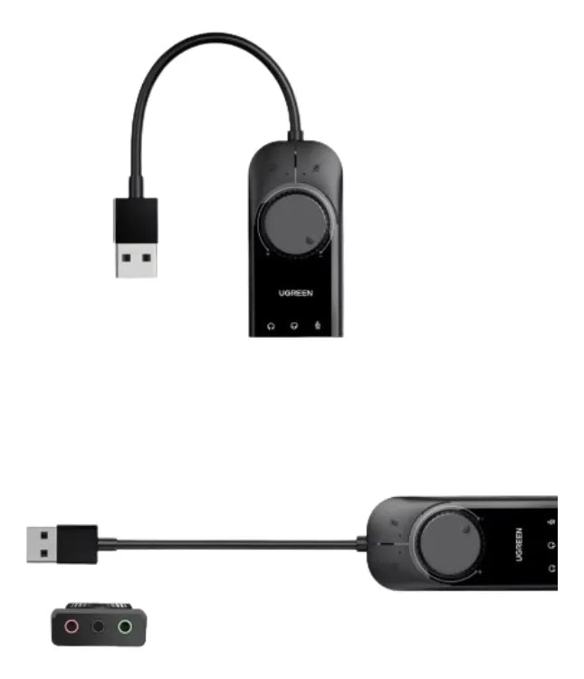 Tarjeta De Sonido Usb Ugreen