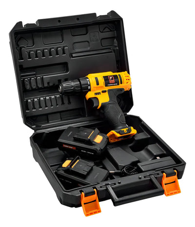 Taladro Atornillador Inalámbrico Ferrenovo Max Color Amarillo