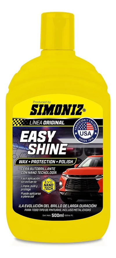 Cera Easy Shine Simoniz Con Nano Tecnología 500ml