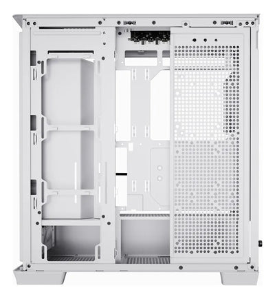 Gabinete Gamer Apnx C1 Blanco Maxima Calidad Alta Gama 4 Fan