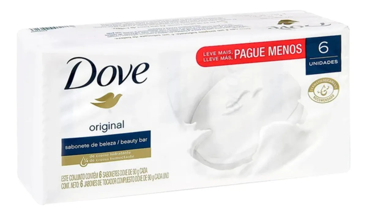 Jabón Dove Original Barra X6 Un
