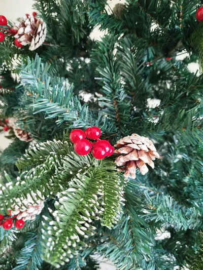 Arbol Pino Navidad 2.10m Decoración Color Verde 1050 Ramas