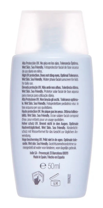 Fotoprotector Isdin Pediatrics Fps 50+ Fusion Water protector solar para niños