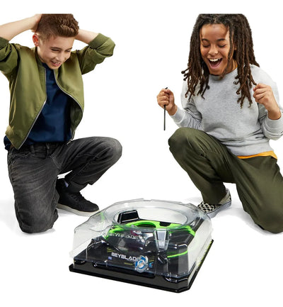 Beyblade X Xtreme Battle Set Con Beystadium Arena Con Riel X Color Negro