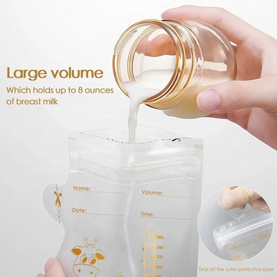 Bolsas Para Almacenar Leche Matern 50 Pcs Con Bolígra