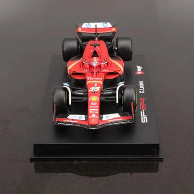 Burago 2024 F1 Ferrari Sf24 #16 Charles Leclerc Fórmula 1:43 Color Rojo