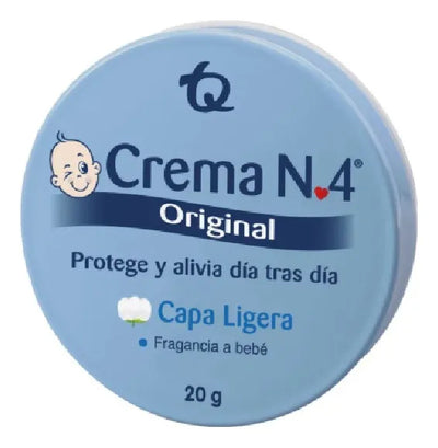 3 Crema No. 4 Antipañalitis X 20 Gramos