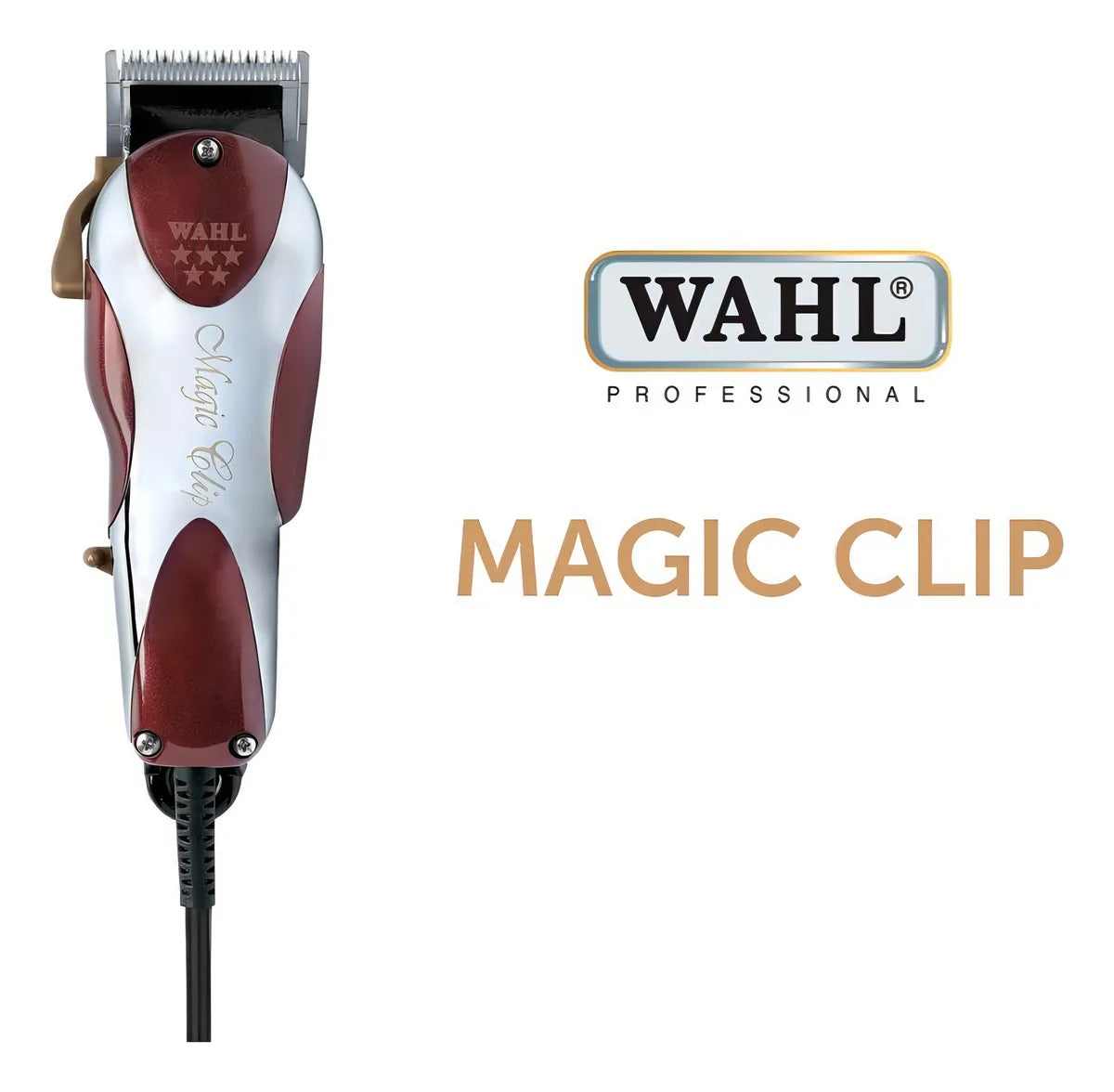 Maquina Cortadora De Pelo Profesional Wahl Magic Clip 5 Star Clipper Para Barberia Con Holograma De Autenticidad
