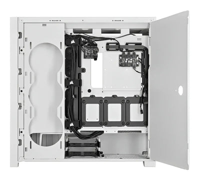 Chasis Corsair Icue 5000x Rgb Ql Edition True White Color Blanco