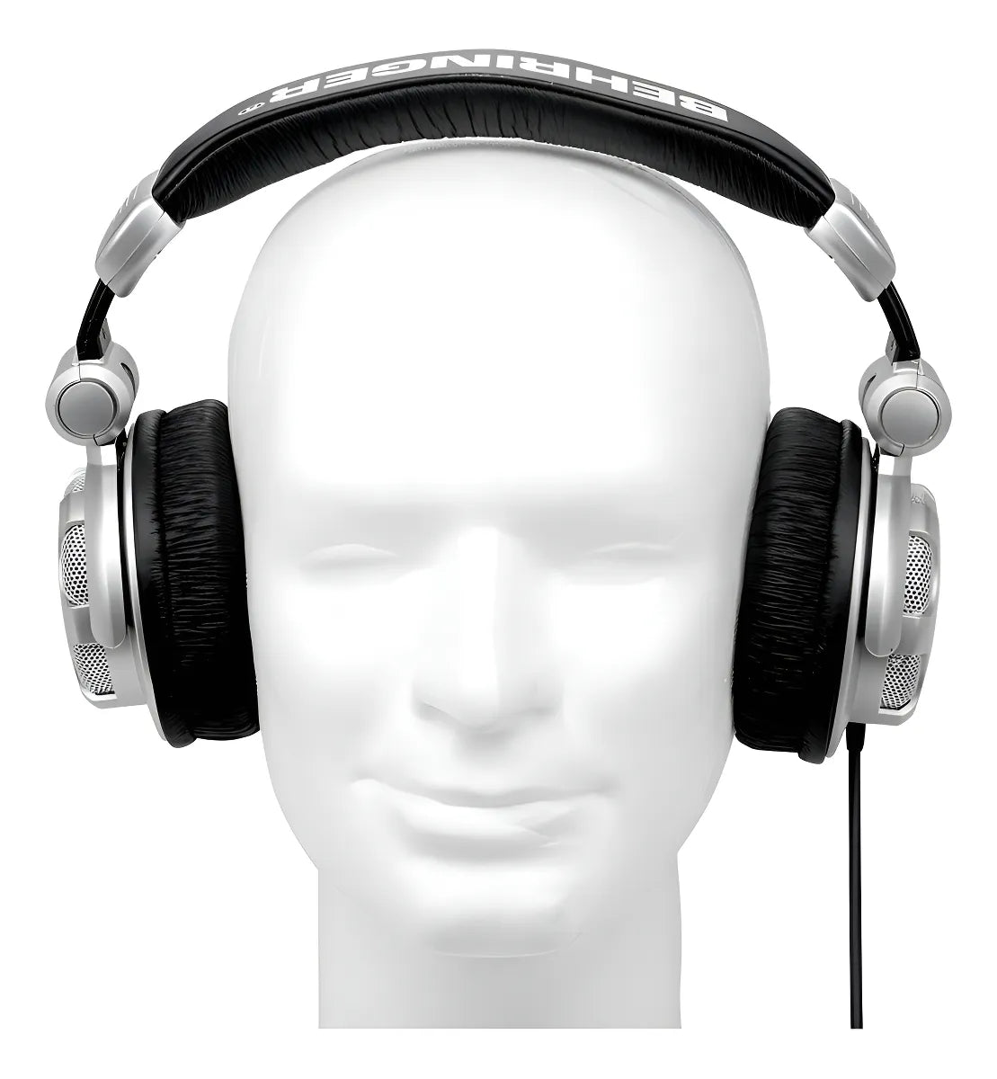 Fone de ouvido over-ear Behringer HPX2000 plateado e negro