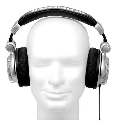 Fone de ouvido over-ear Behringer HPX2000 plateado e negro