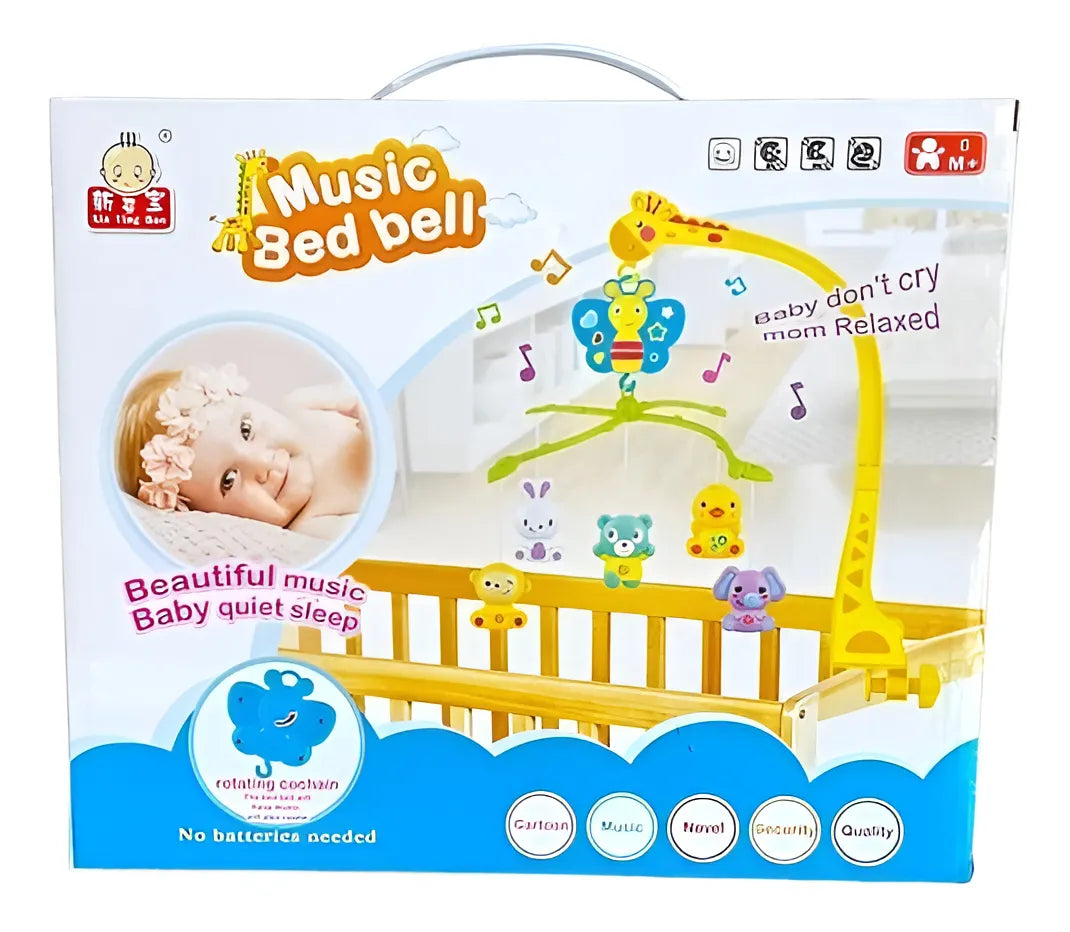Móvil Para Bebe Musical De Cama Cuna