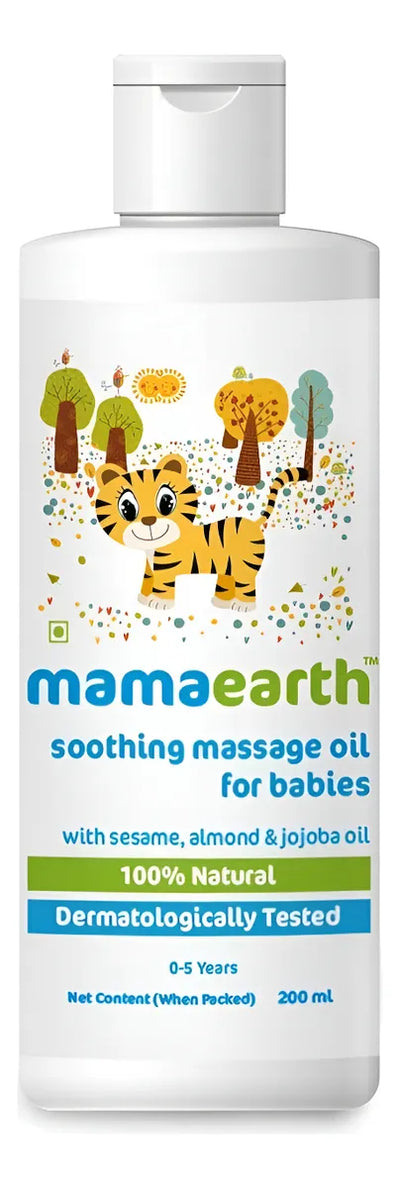 Mamaearth Aceite De Masaje Calmante Para Bebés | Hidrataci.