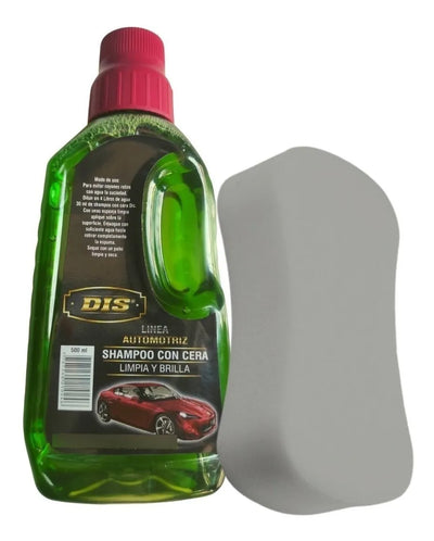 Shampoo Con Cera + Polyllantas + Carnauba + Renovador Negro