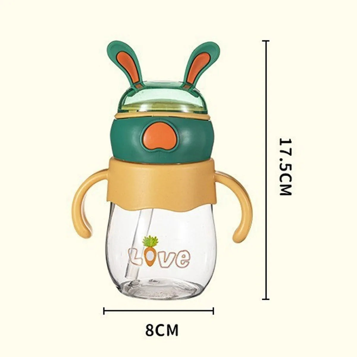 Vaso De Entrenamiento Antiderrame De 350 Ml, Biberón Cl