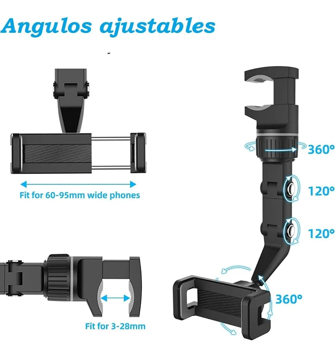 Holder Para Celular. Para Poner En El Espejo Retrovisor