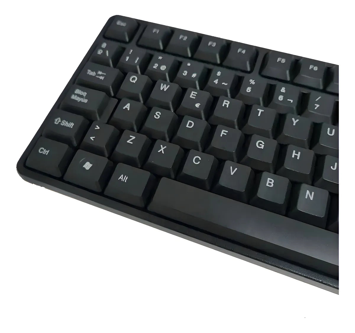 Teclado Antelope Conexión Usb Plug And Play, Tj-818 Negro