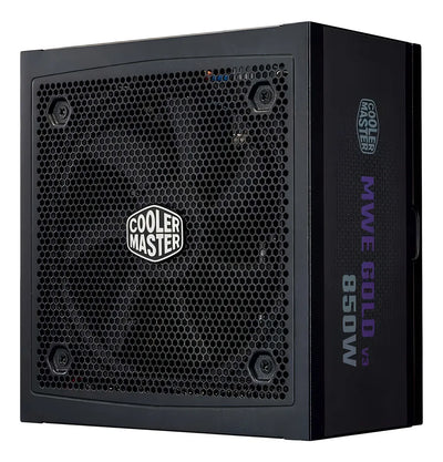 Fuente - Cooler Master Mwe Gold V3 - 850w - Plus Gold Color Negro 110 220v