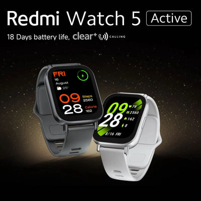 Xiaomi Redmi Watch 5 Active, Smartwatch Con Llamadas Bt, Blk Negro Negro Negro