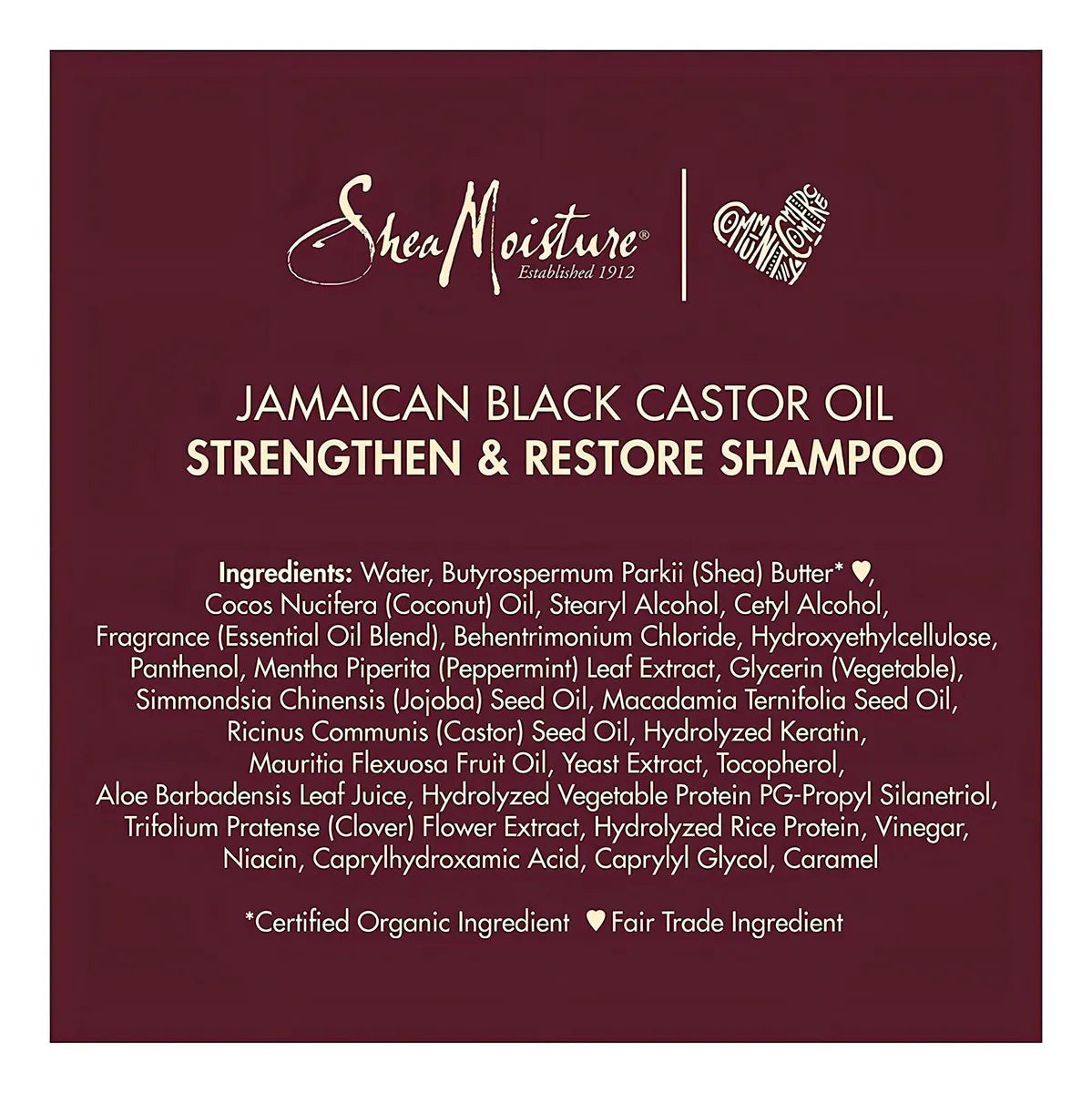 Shampoo Shea Moisture Jamaica Black Castor Oil Cabello Curl
