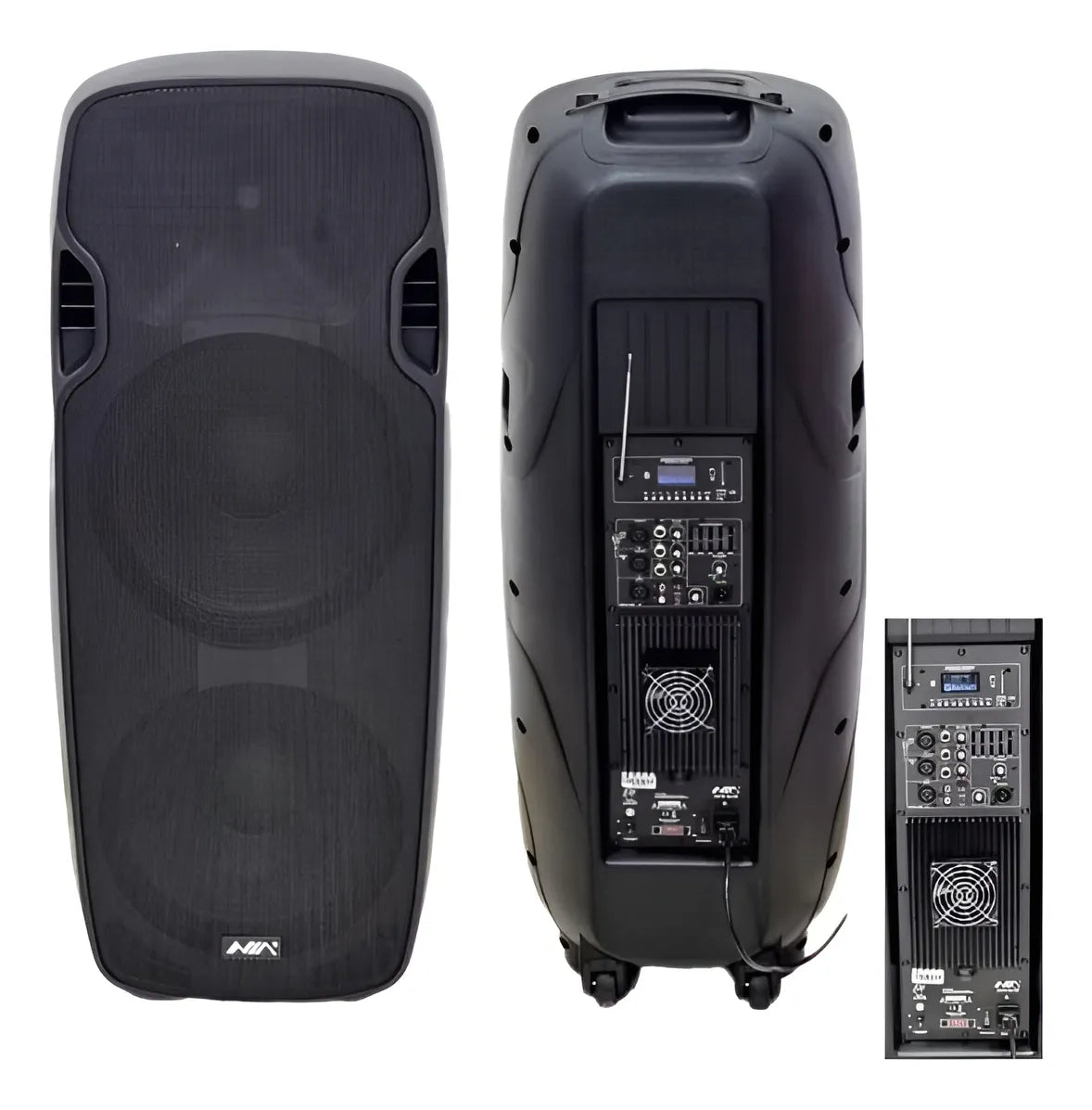 Cabina Parlante Bafle Sonido Música Potente Bluetooth Sd Usb Diseño 1