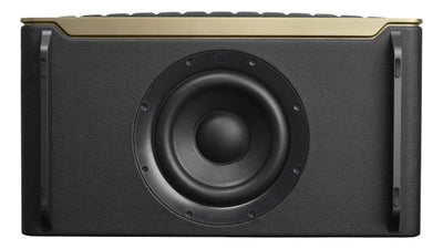 Parlante JBL Authentics 500 JBLAUTH500BLKAM portátil con bluetooth y wifi negra