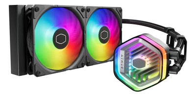 Enfriamiento Liquido Cooler Master Masterliquid 240 Atmos Led Rgb