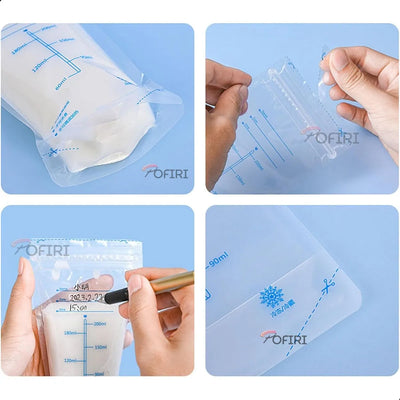 Bolsas Almacenamiento Leche Materna 30 Unidades Portátil