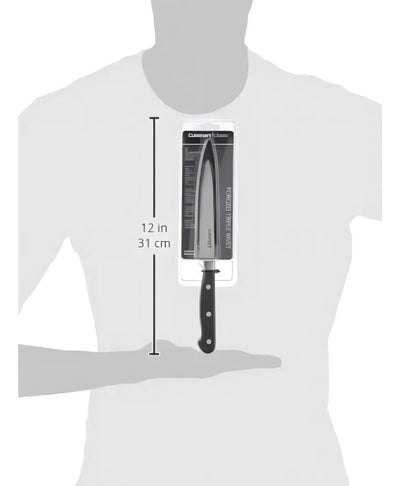 Cuchillo Sierra Triple Rivet Collection Cuisinart C77tr-5sut Color Negro