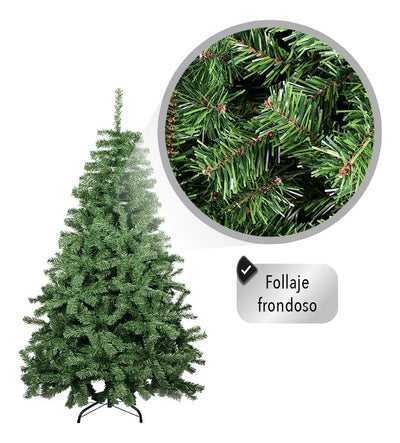 Árbol De Navidad Artificial 1.70 M Alta Calidad Color Verde