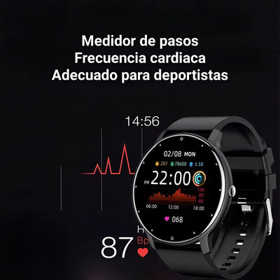 Smartband Keluona ZL02 con correa de silicona - color negro