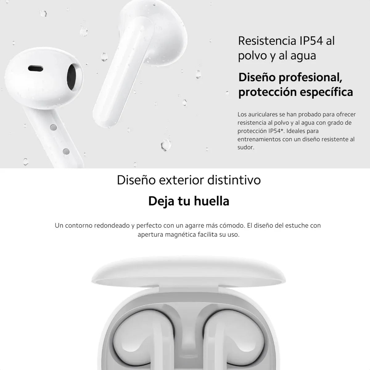 Xiaomi Redmi Buds 4 Lite, Auriculares Táctil / Manos Libres Negro