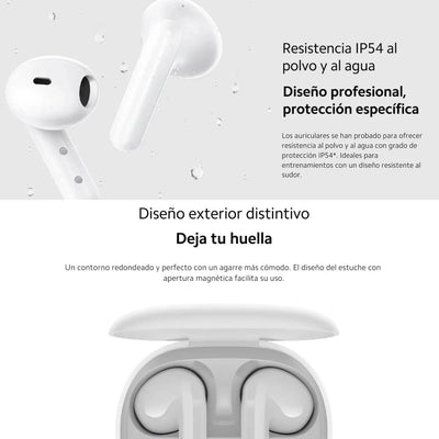 Xiaomi Redmi Buds 4 Lite, Auriculares Táctil / Manos Libres Negro