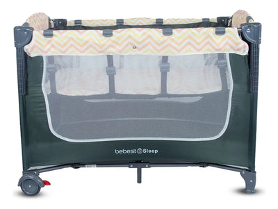 Cuna Corral Colecho Para Bebe con Mosquitero Sleep 2 En 1 Bebesit