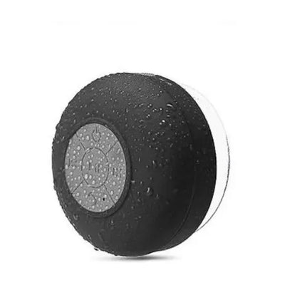 Mini Parlante Altavoz Bluetooth Resistente Al Agua Manos Lib Negro