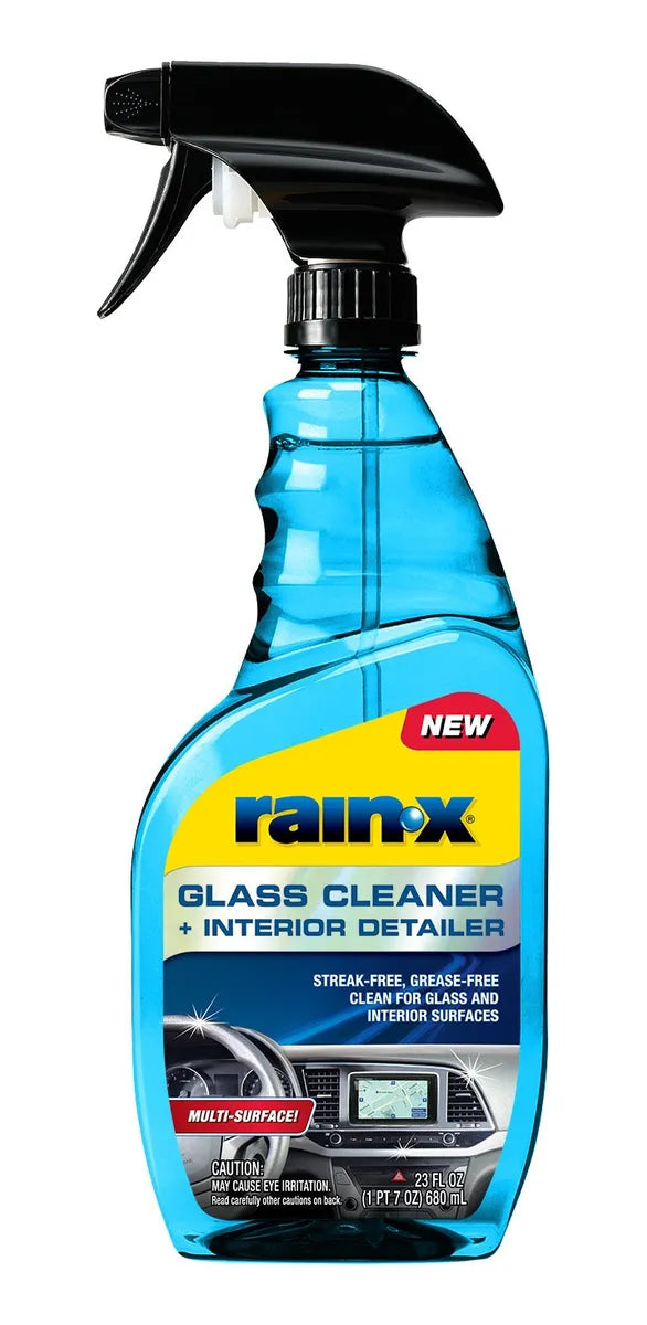 Limpiavidrios 23 Onzas Con Detallador De Interiores Rain-x