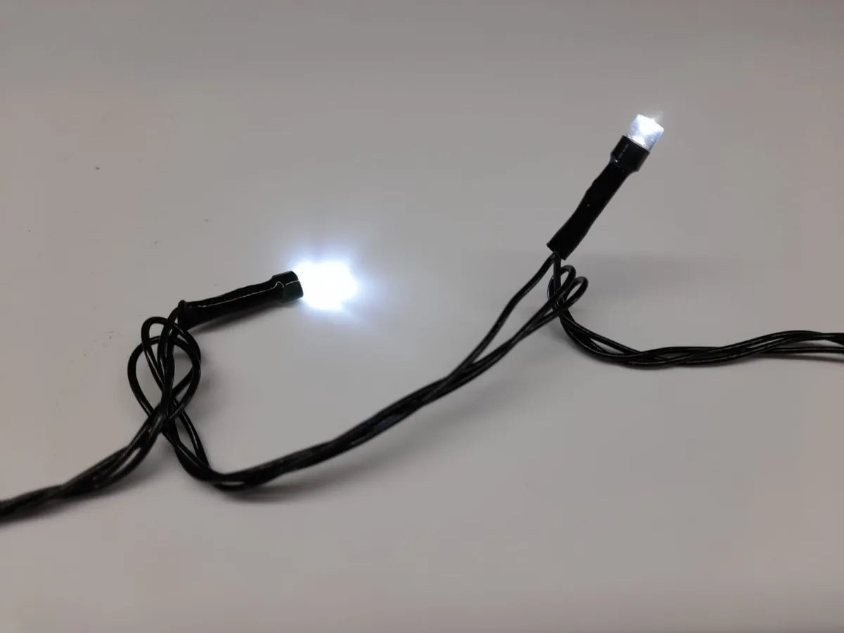 Luces Navideñas Para Arbol 500 Led Blanco Hielo
