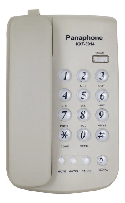 Teléfono Panaphone kxt-3014 fijo - color negro