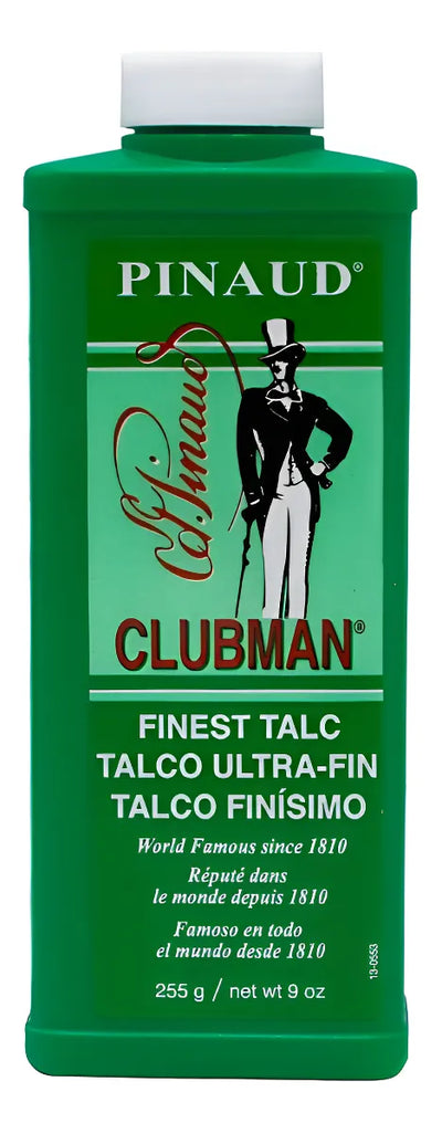 Talco Blanco Clubman Pinaud 255ml 9oz Ultra Fino Barbero