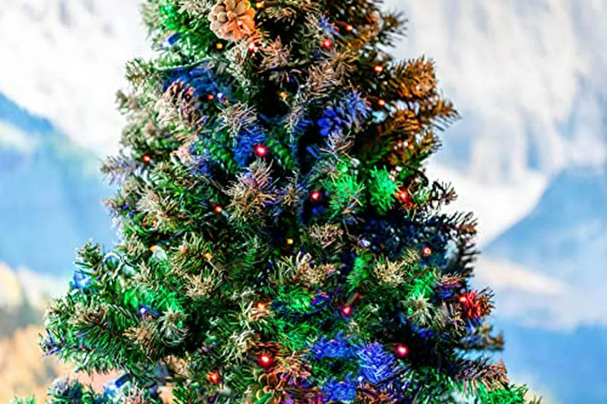 Luces Led Navideñas 50 Cuentos Multicolor 25ft Con Espaciado