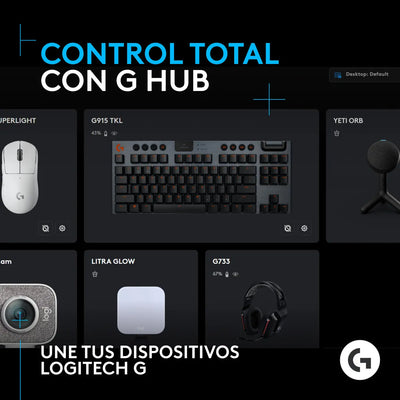 Micrófono De Condensador Logitech G Negro/rgb