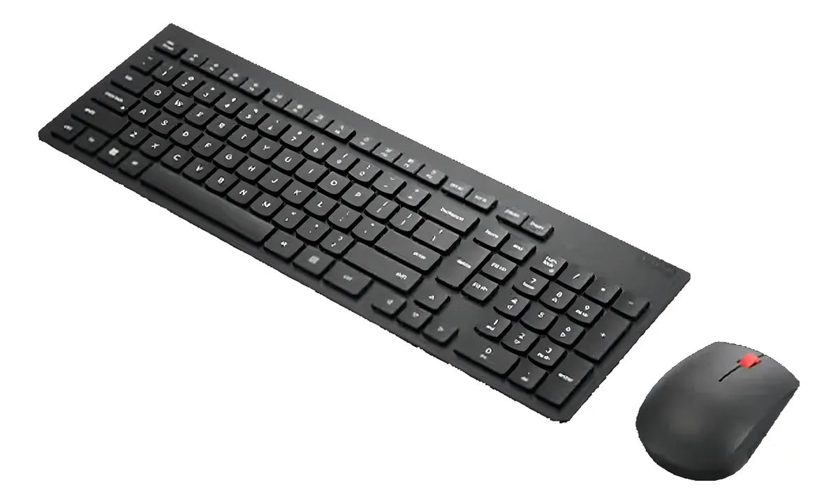 Combo Teclado Y Mouse Lenovo Essential Wireless Gen2 Negro