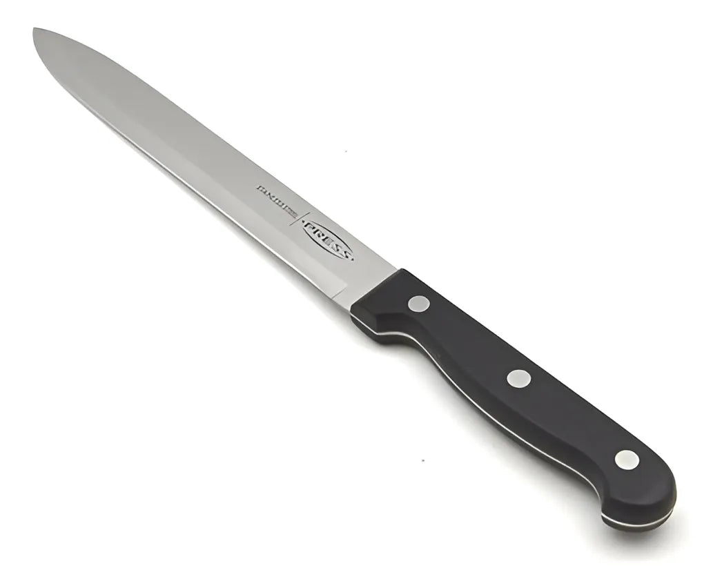 Cuchillo De Cocina Para Filetear 20 Cm Acero Inox Press Color Negro