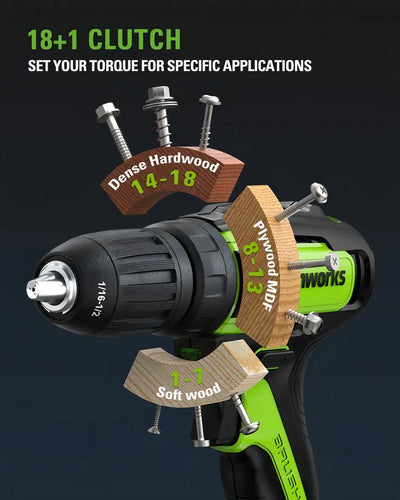 grado Profesional] Greenworks 24v Max Taladro Inalámbrico S Color Verde Frecuencia Sunrise Global Marketing, LLC Sunrise Global Marketing, LLC