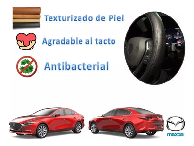 Funda Cubre Timon Cuero Mazda 3 Sedan 2019 A 2021 2022 2023