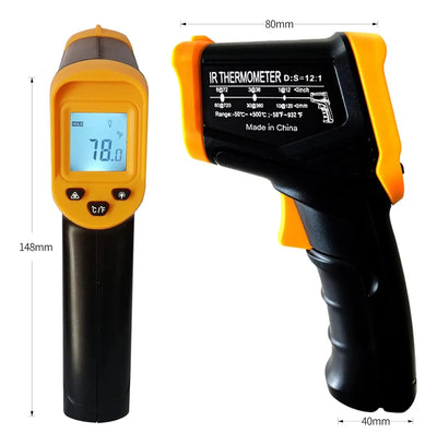 Pistola Termometro Laser Infrarojo Digital Con Pantalla