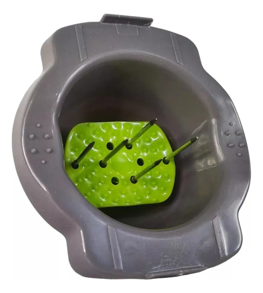 Rallador Cortador Picador Verduras Pelador Papa Manual Fruta Negro
